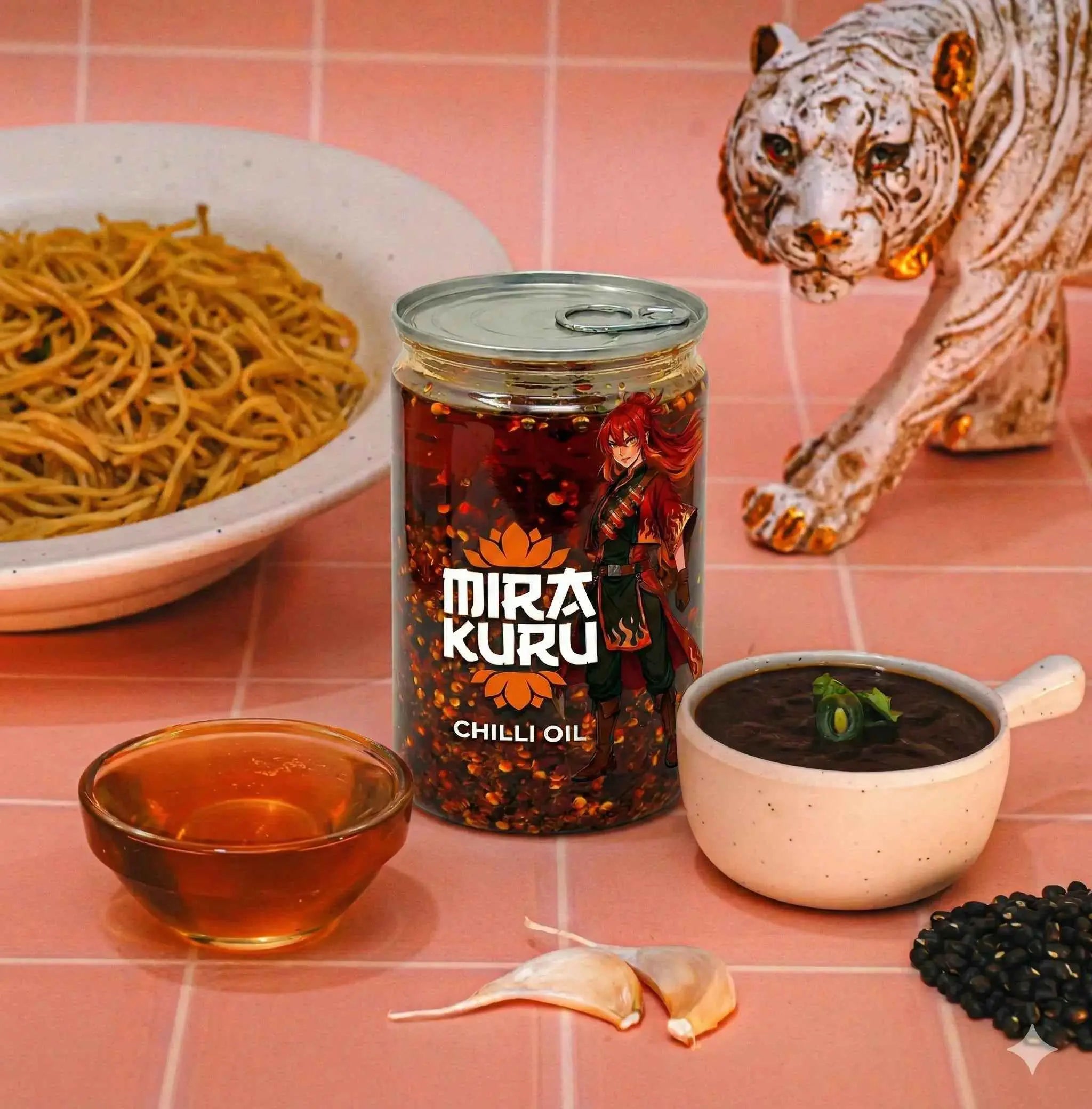 Mirakuru Garlic Chilli Oil — No MSG Handcrafted