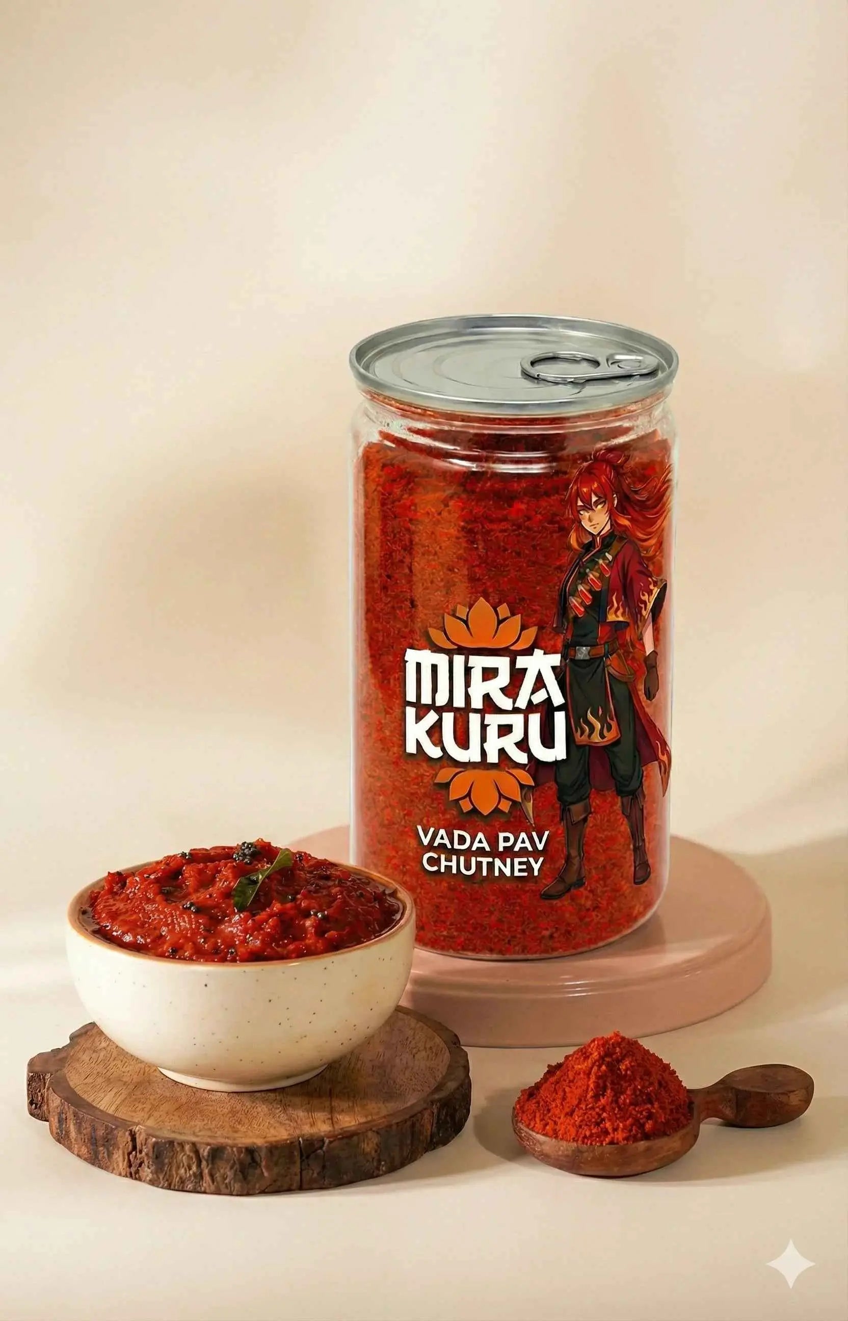 Vada Pav Chutney - Mirakuru